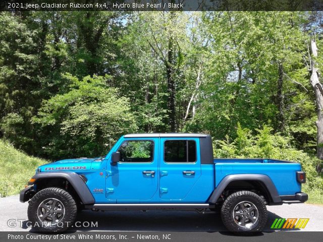 2021 Jeep Gladiator Rubicon 4x4 in Hydro Blue Pearl