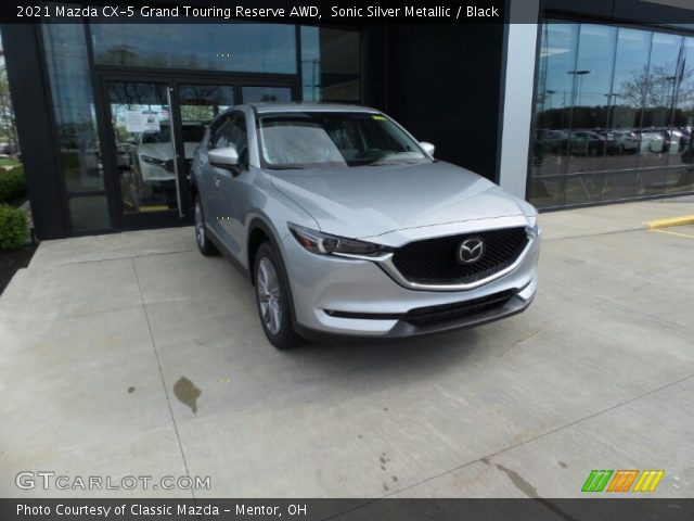 2021 Mazda CX-5 Grand Touring Reserve AWD in Sonic Silver Metallic