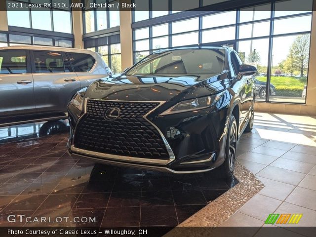 2021 Lexus RX 350L AWD in Obsidian