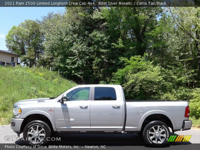 2021 Ram 2500 Limited Longhorn Crew Cab 4x4 in Billet Silver Metallic