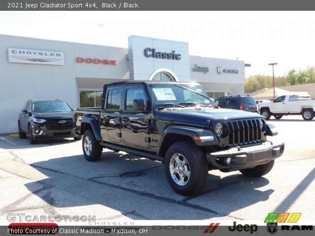 2021 Jeep Gladiator Sport 4x4 in Black