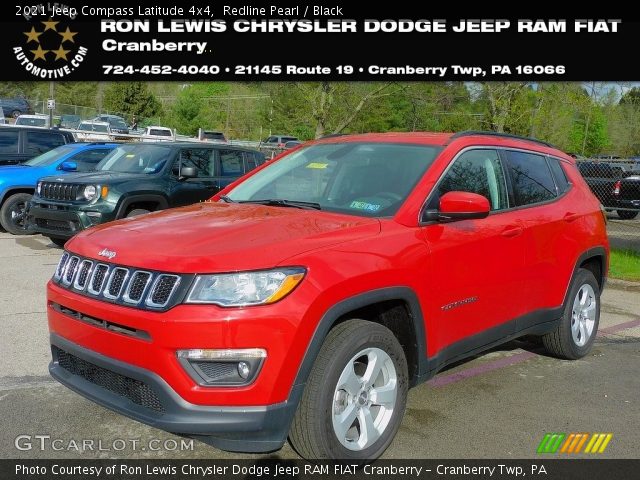 2021 Jeep Compass Latitude 4x4 in Redline Pearl