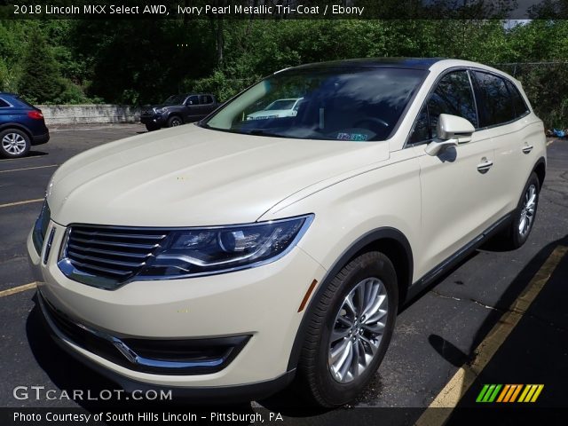 2018 Lincoln MKX Select AWD in Ivory Pearl Metallic Tri-Coat