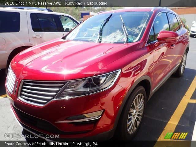 2018 Lincoln MKC Reserve AWD in Ruby Red