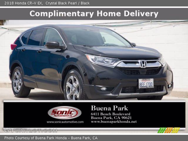 2018 Honda CR-V EX in Crystal Black Pearl