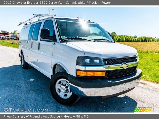 2012 Chevrolet Express 2500 Cargo Van in Summit White