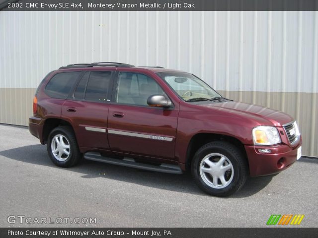 2002 GMC Envoy SLE 4x4 in Monterey Maroon Metallic