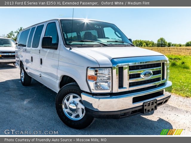 2013 Ford E Series Van E350 XL Extended Passenger in Oxford White