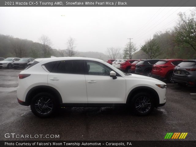 2021 Mazda CX-5 Touring AWD in Snowflake White Pearl Mica