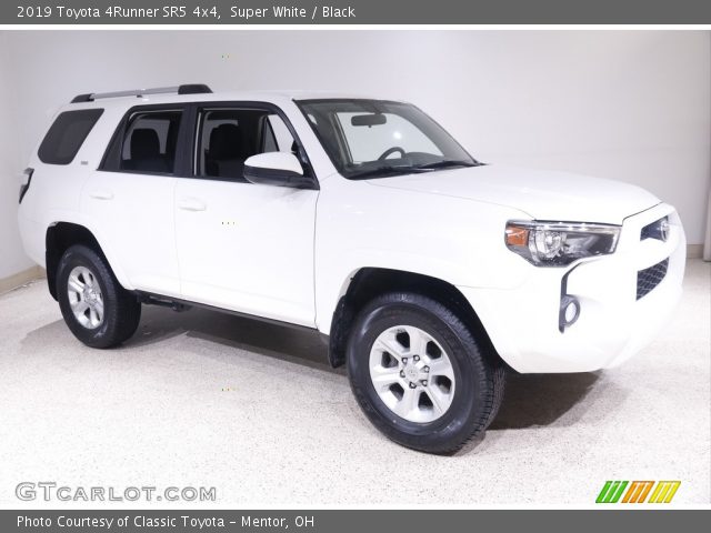 2019 Toyota 4Runner SR5 4x4 in Super White