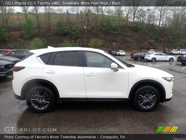 2021 Mazda CX-5 Touring AWD in Snowflake White Pearl Mica