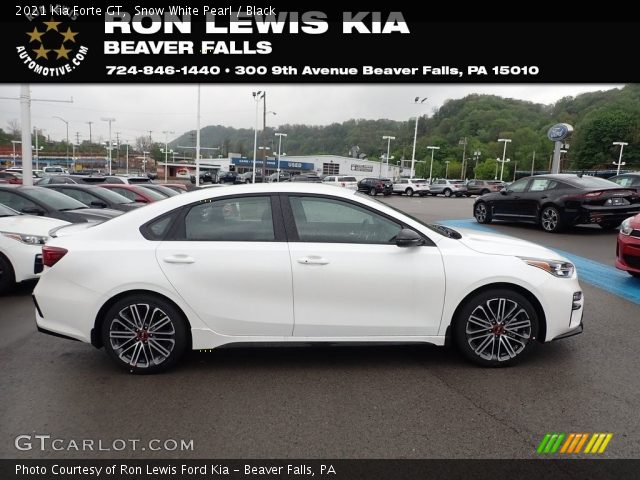 2021 Kia Forte GT in Snow White Pearl