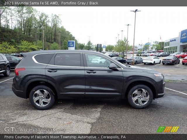 2021 Hyundai Santa Fe SE AWD in Portofino Gray