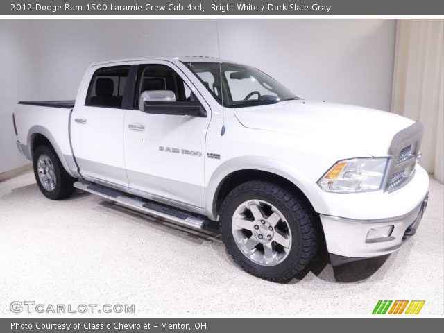 2012 Dodge Ram 1500 Laramie Crew Cab 4x4 in Bright White
