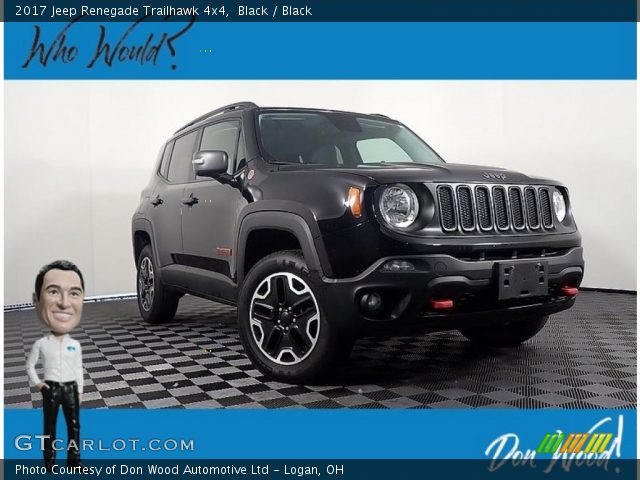 2017 Jeep Renegade Trailhawk 4x4 in Black