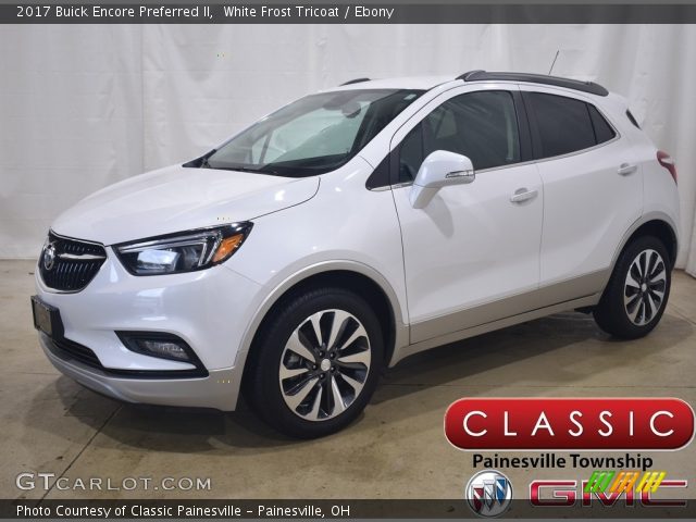 2017 Buick Encore Preferred II in White Frost Tricoat