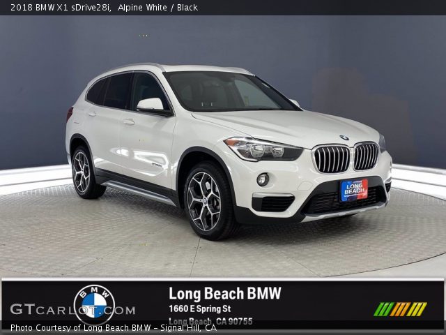 2018 BMW X1 sDrive28i in Alpine White