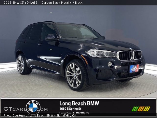 2018 BMW X5 sDrive35i in Carbon Black Metallic