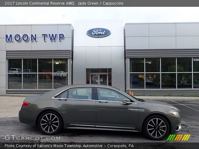 2017 Lincoln Continental Reserve AWD in Jade Green