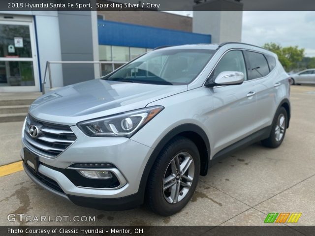 2018 Hyundai Santa Fe Sport  in Sparkling Silver
