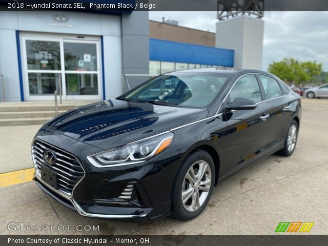 2018 Hyundai Sonata SEL in Phantom Black
