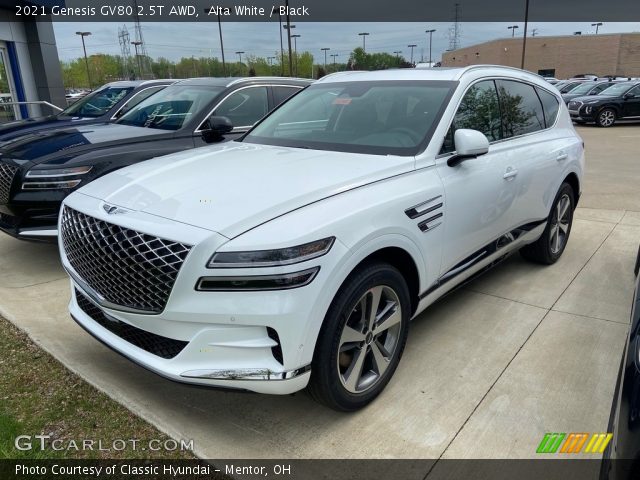 2021 Genesis GV80 2.5T AWD in Alta White
