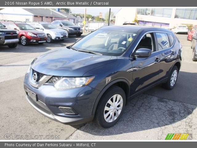 2016 Nissan Rogue S AWD in Arctic Blue Metallic