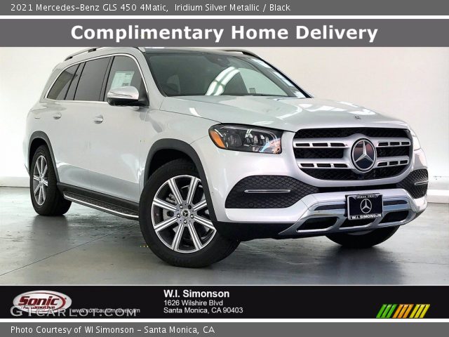 2021 Mercedes-Benz GLS 450 4Matic in Iridium Silver Metallic