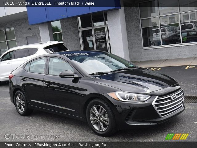 2018 Hyundai Elantra SEL in Phantom Black