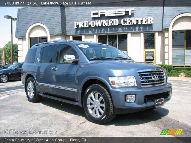 2008 Infiniti QX 56 in Lakeshore Slate Blue