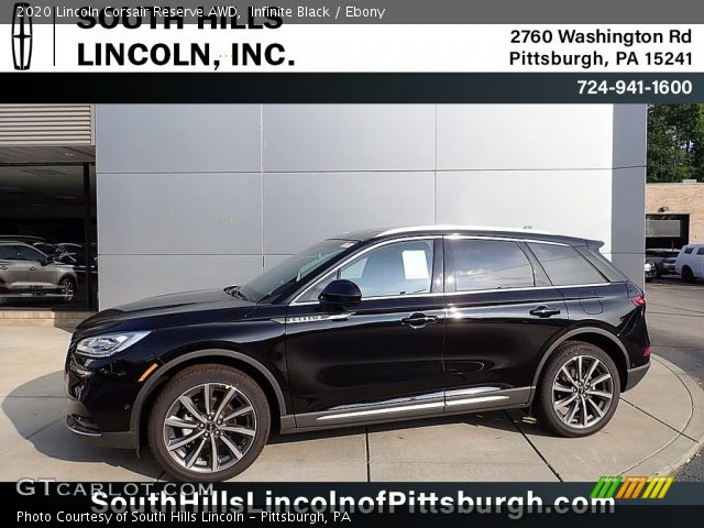 2020 Lincoln Corsair Reserve AWD in Infinite Black