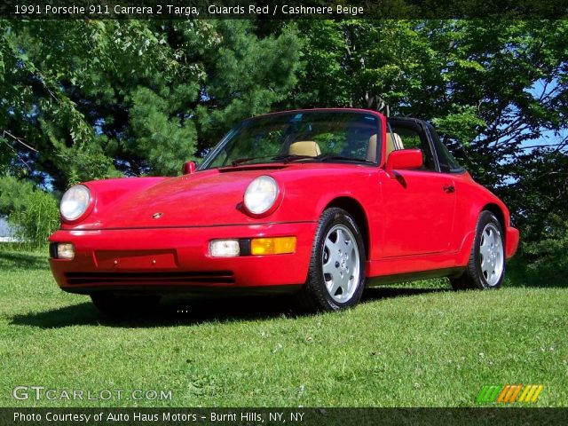 1991 Porsche 911 Carrera 2 Targa in Guards Red
