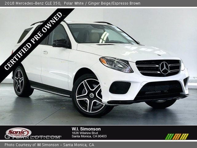 2018 Mercedes-Benz GLE 350 in Polar White