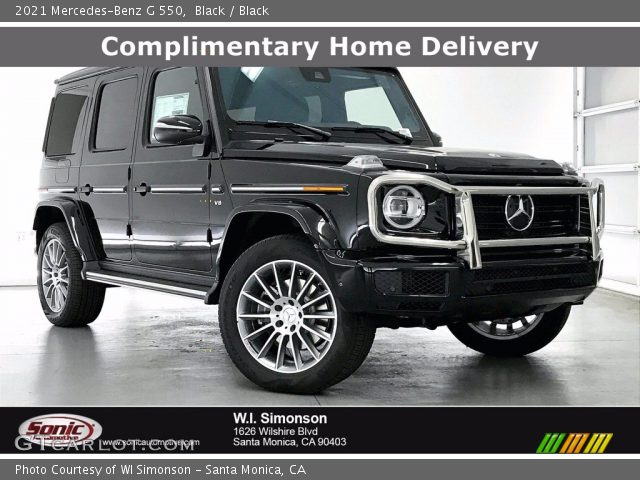 2021 Mercedes-Benz G 550 in Black