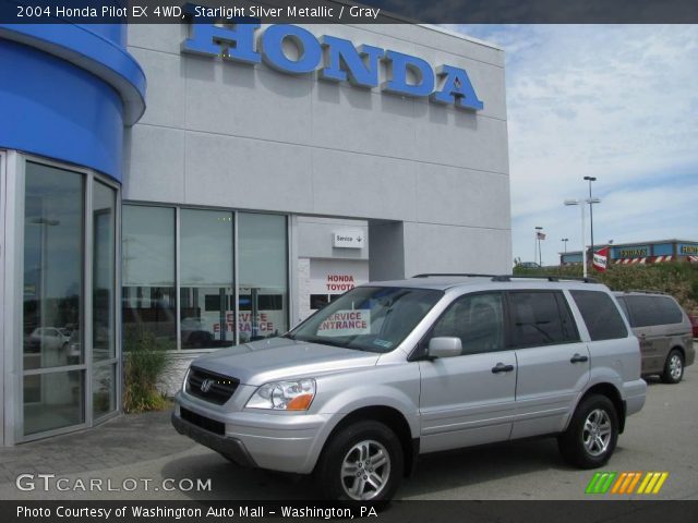 2004 Honda Pilot EX 4WD in Starlight Silver Metallic