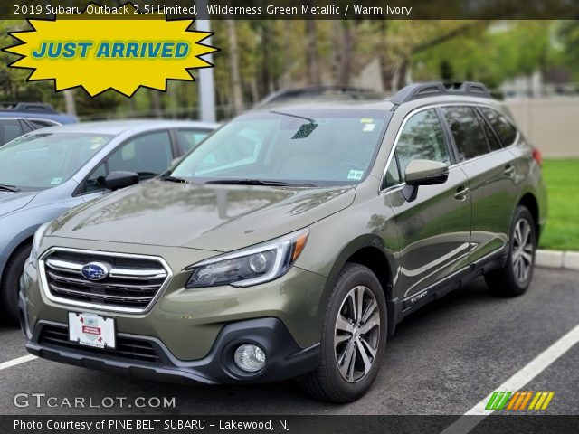 2019 Subaru Outback 2.5i Limited in Wilderness Green Metallic