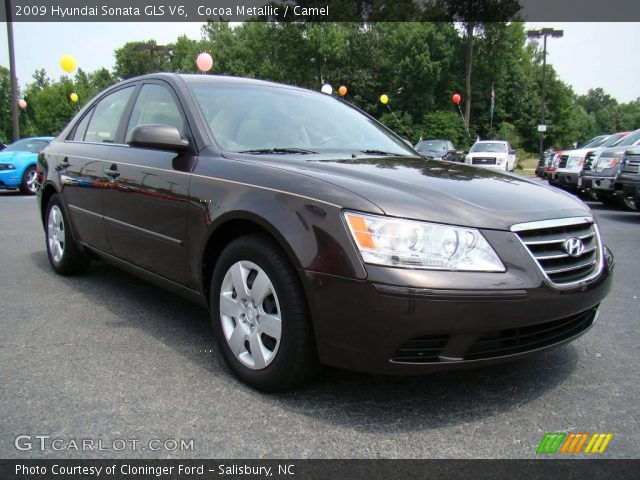 2009 Hyundai Sonata GLS V6 in Cocoa Metallic
