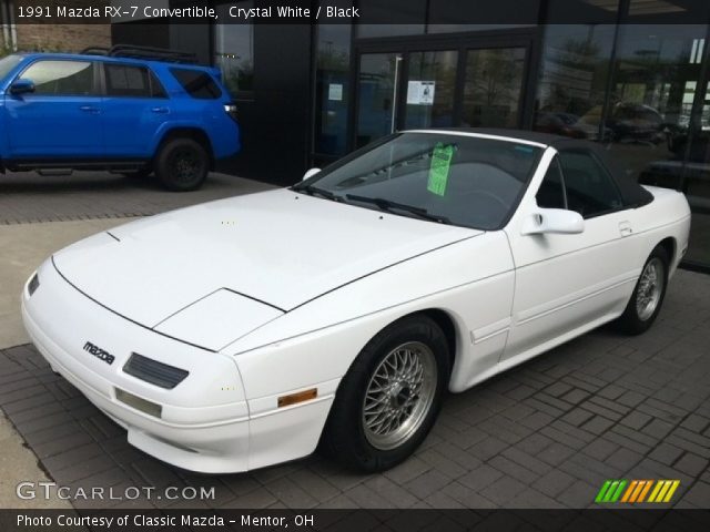 1991 Mazda RX-7 Convertible in Crystal White