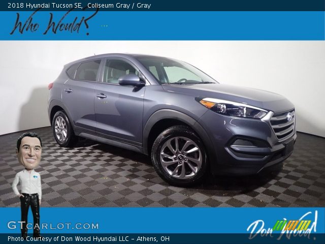 2018 Hyundai Tucson SE in Coliseum Gray