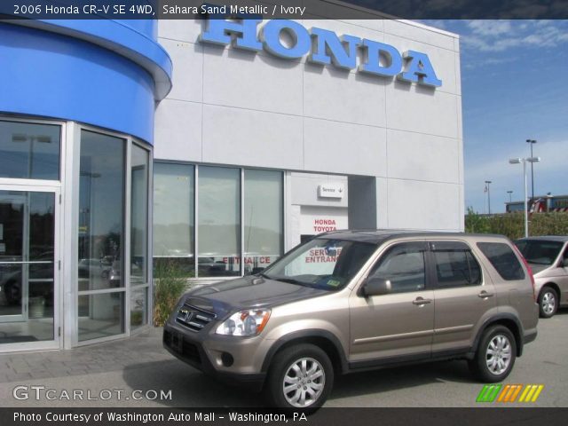 2006 Honda CR-V SE 4WD in Sahara Sand Metallic