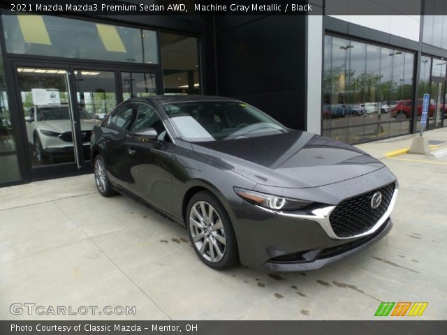 2021 Mazda Mazda3 Premium Sedan AWD in Machine Gray Metallic
