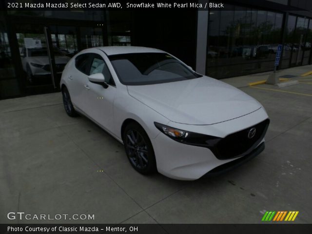 2021 Mazda Mazda3 Select Sedan AWD in Snowflake White Pearl Mica