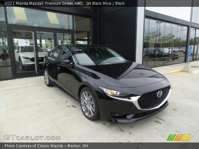 2021 Mazda Mazda3 Premium Sedan AWD in Jet Black Mica