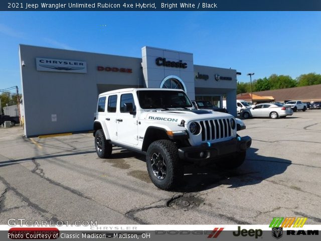 2021 Jeep Wrangler Unlimited Rubicon 4xe Hybrid in Bright White