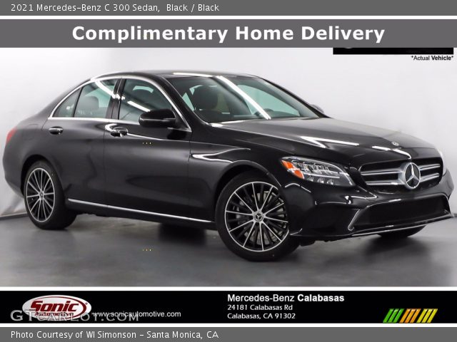 2021 Mercedes-Benz C 300 Sedan in Black
