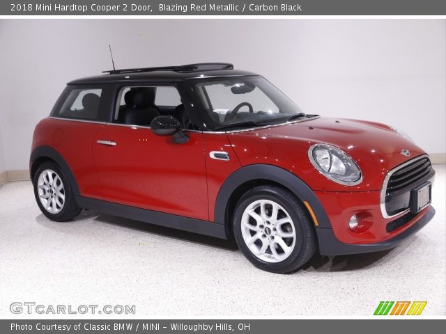 2018 Mini Hardtop Cooper 2 Door in Blazing Red Metallic