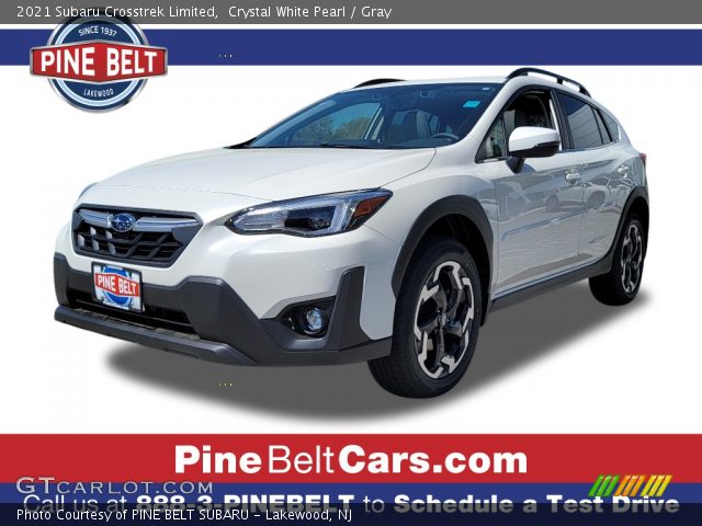 2021 Subaru Crosstrek Limited in Crystal White Pearl
