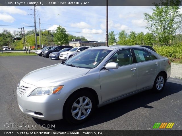 2009 Toyota Camry LE in Classic Silver Metallic