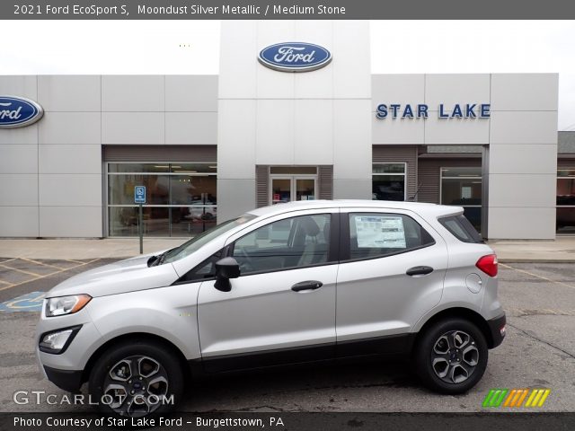 2021 Ford EcoSport S in Moondust Silver Metallic