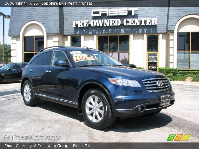 2006 Infiniti FX 35 in Sapphire Blue Pearl